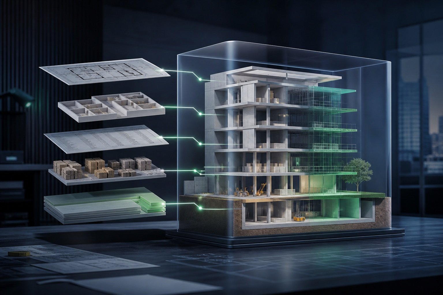Imagen ilustrativa de un proyecto de construcción
